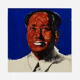 Mao by Andy Warhol, 1972, screenprint on paper, sold Oct 2021