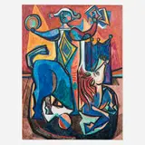 Byron Browne, Encore, 1946, oil on canvas