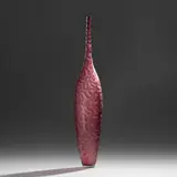 Ben Edols and Kathy Elliott, Unravelling, 2003, hand-blown and carved glass