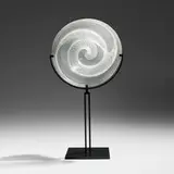 Lino Tagliapietra, Nautilus, 1995, hand-blown glass, enameled metal