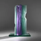 Alex Gabriel Bernstein, Untitled, 2005, cast, carved and sandblasted glass