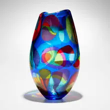 Dorothy Hafner, Sigma, 1997, hand-blown glass