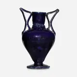 George E. Ohr, Exceptional and Large vase, 1898-1910, glazed earthenware