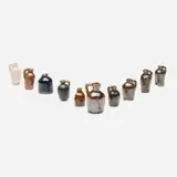 George E. Ohr, Collection of ten miniature jugs