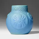 Artus Van Briggle for Van Briggle Pottery, Early spider vase, 1902