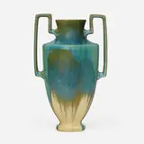 Fulper Pottery, Vase, c. 1917-1923, flambé and crystalline-glazed stoneware