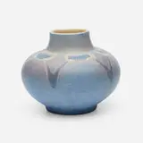 Art Deco vase by Corinne Marie Chalaron for Newcomb College Pottery, 1922, glazed earthenware, sold Sep 2024