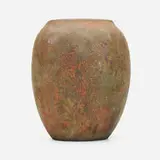 Markham Pottery, Reseau vase, c. 1910, glazed earthenware