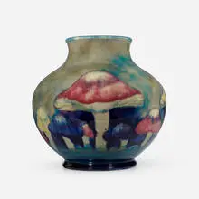 Moorcroft Pottery, Claremont vase, c. 1928-49, glazed earthenware