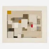 Norio Azuma, Image No. 3, 1965, screenprint in colors on canvas
