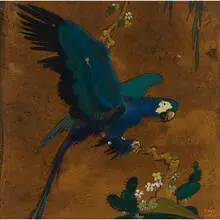 Stark Davis, The Chair (Macaw Perched on a Branch), circa 1925