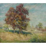 Brown County Homestead in Early Autumn by Lucie (Lucille) Hartrath, sold Apr 2022