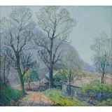Edward K. Williams, Brown County Home in Spring