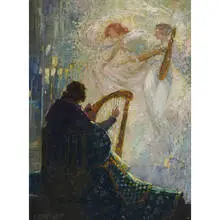 James Jeffrey Grant, The Harp Player and Musical Angels