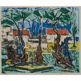 Werner Drewes, Olive Trees, Peru, 1960