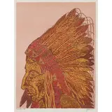Antonio Frasconi, Chief Sitting Bull, 1971