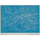Gabor Peterdi, Blue Surf, 1969