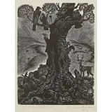 Fritz Eichenberg, The Peaceable Tree, 1978