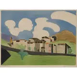 Augusta Rathbone, Rigaud, French Riviera, 1935