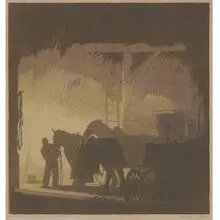Ernest W. Watson, Lantern Light, 1926
