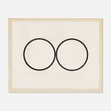 John McCracken, Untitled, 1964, ink and graphite on paper