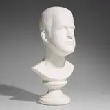 Marc Quinn, Bill Waltier (Blind from birth), 2005, marble