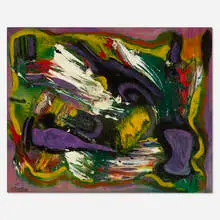 Norman Carton, Galanan, 1965, oil on canvas