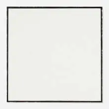 Alan Green, Cut White, 1986, oil on canvas