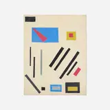 Charmion Von Wiegand, Untitled, c. 1945, gouache on paper