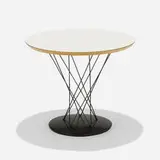Isamu Noguchi, occasional table, model 87, 1953, enameled steel, laminate over plywood