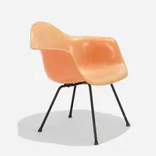 Charles and Ray Eames, MAX, 1950, molded fiberglass, enameled steel, rubber