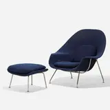 Eero Saarinen, Womb chair and ottoman