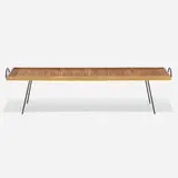 coffee table by Ross Littell and Douglas Kelley William Katavolos, 1949, birch, walnut, enameled steel, sold Feb 2020