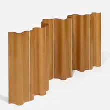 FSW-8 half-height by Charles and Ray Eames, 1952, molded ash plywood, canvas, sold Feb 2020