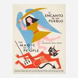 Alexander Girard, The Magic of a People poster, 1968, screenprint on paper
