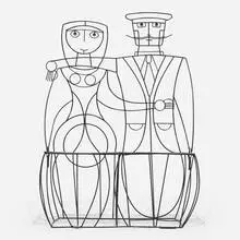 John Risley, settee, c. 1965, enameled steel