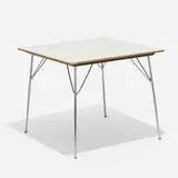 DTM-20 by Charles and Ray Eames, 1947, laminate over plywood, chrome-plated steel, sold Feb 2020