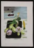Mary Fedden, Untitled, Mary Fedden RA (1915-2012) 'Whitby Harbour' giclée print in colours