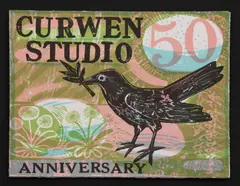 Untitled by Mark Hearld, Mark Hearld (b.1974) Curwen Studio 50th Anniversary lithograph printed in colours, sold Jan 2021