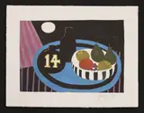 Mary Fedden, Untitled, Mary Fedden RA (1915-2012) 'Fourteen' lithograph printed in colours