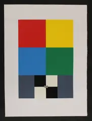 Untitled by Peter Blake, Sir Peter Blake RA (b.1932) ‘Q is for Quarters’ screenprint in colours, sold Jan 2021