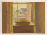 David Tindle, Untitled, egg tempera on board 43 x 58cm