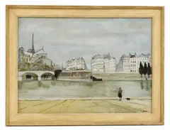 Richard Beer, Untitled, oil on canvas 77 x 110cm .