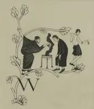 Eric Gill, Untitled, Physick: 157; Ship wood engraving image 60 x 71mm Collection: EG: 08