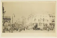 William Walcot, Untitled, Westminster etching and aquatint
