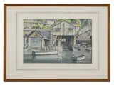 Donald Greig, Untitled, watercolour 33 x 48cm .