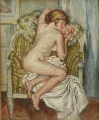 Abel Faivre, Untitled, oil on canvas laid down on board 24.5 x 20cm