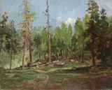 J. Bond Francisco, A Clear Spring Mountain Day