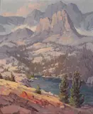 George Kennedy Brandriff, Granite Slopes, oil on canvas