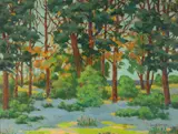 John Marshall Gamble, Wildflowers in a Grove